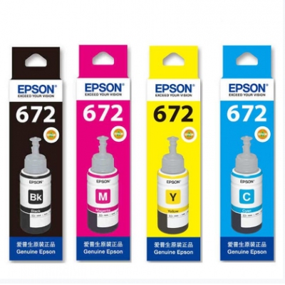 愛普生T6721-6724四色整套墨水